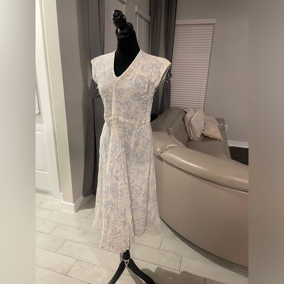 Vintage Amerikan Climax gauzy cotton women dress S - Picture 2 of 11